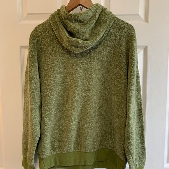 Soft Serve Hoodie-Olive - Picture 3 of 4